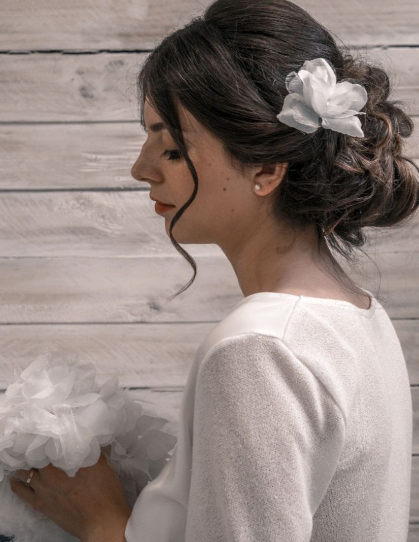 Pompadour Salon Natural Concept Peinados de novia